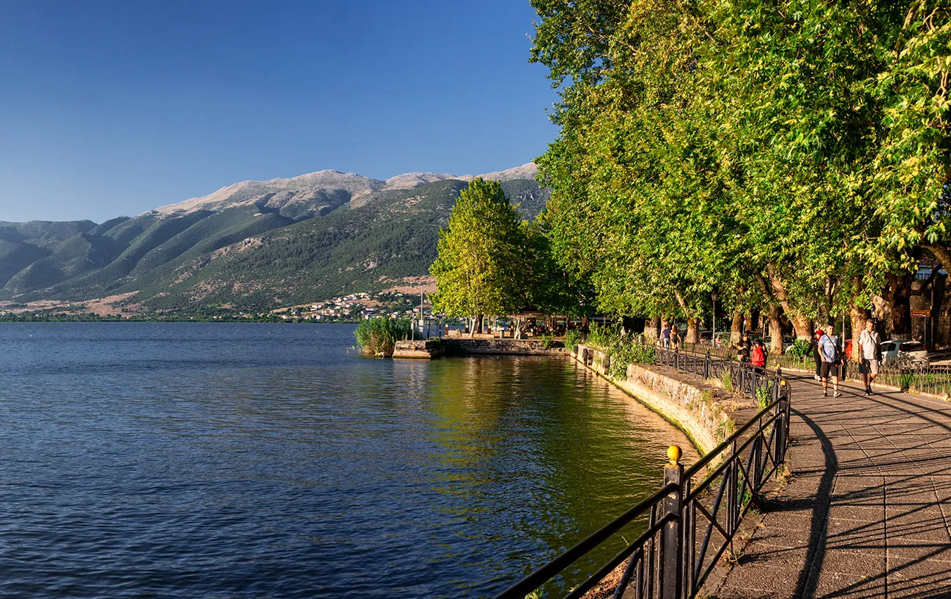 Walk on Lake Pamvotis