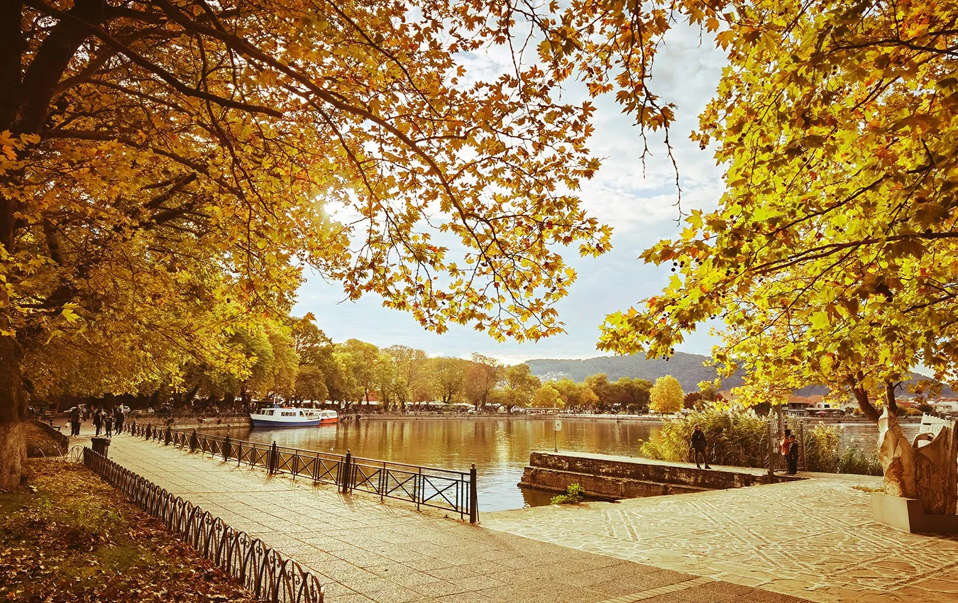 Walk on Lake Pamvotis