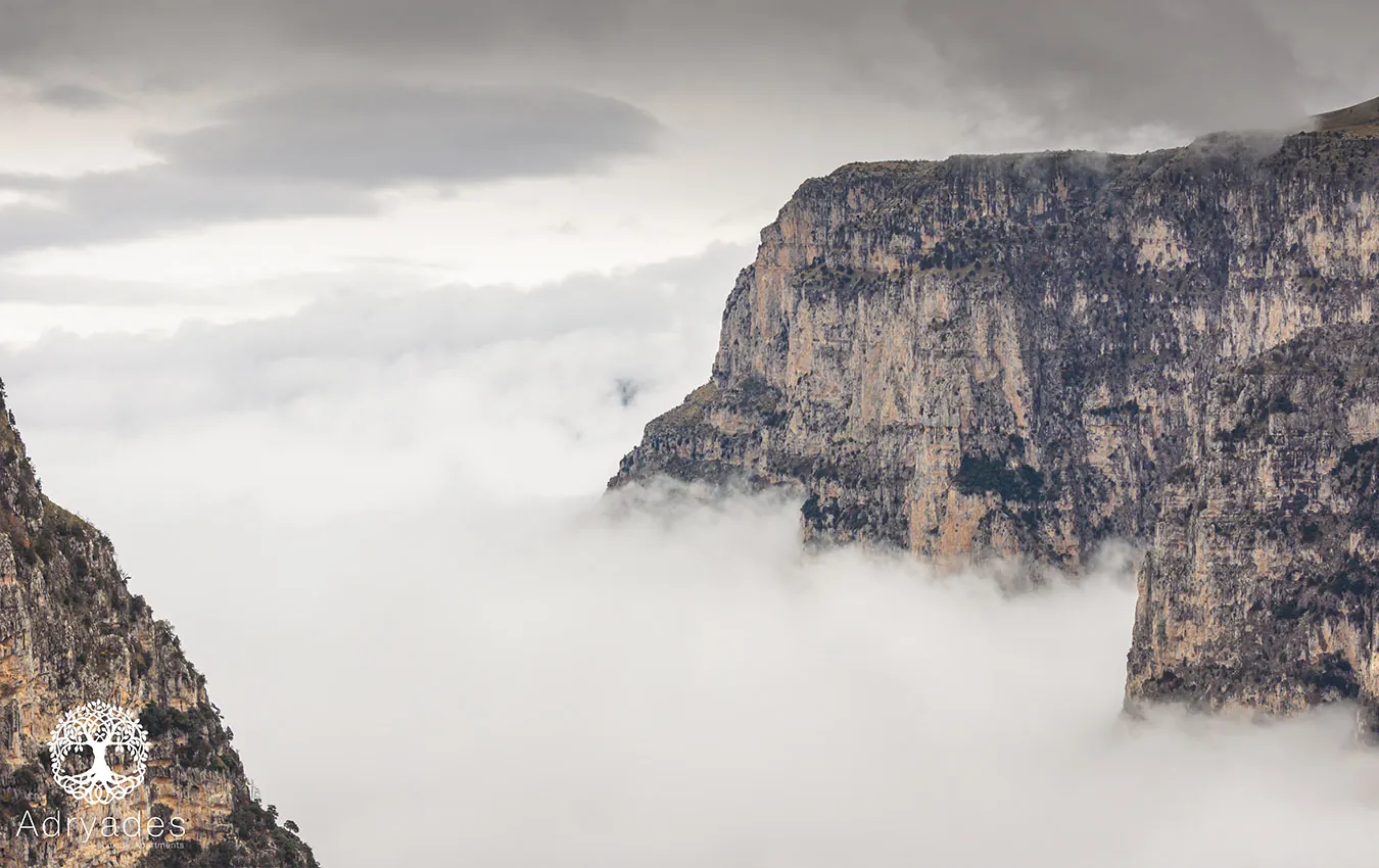 hiking in the Vikos-Aoos National Park