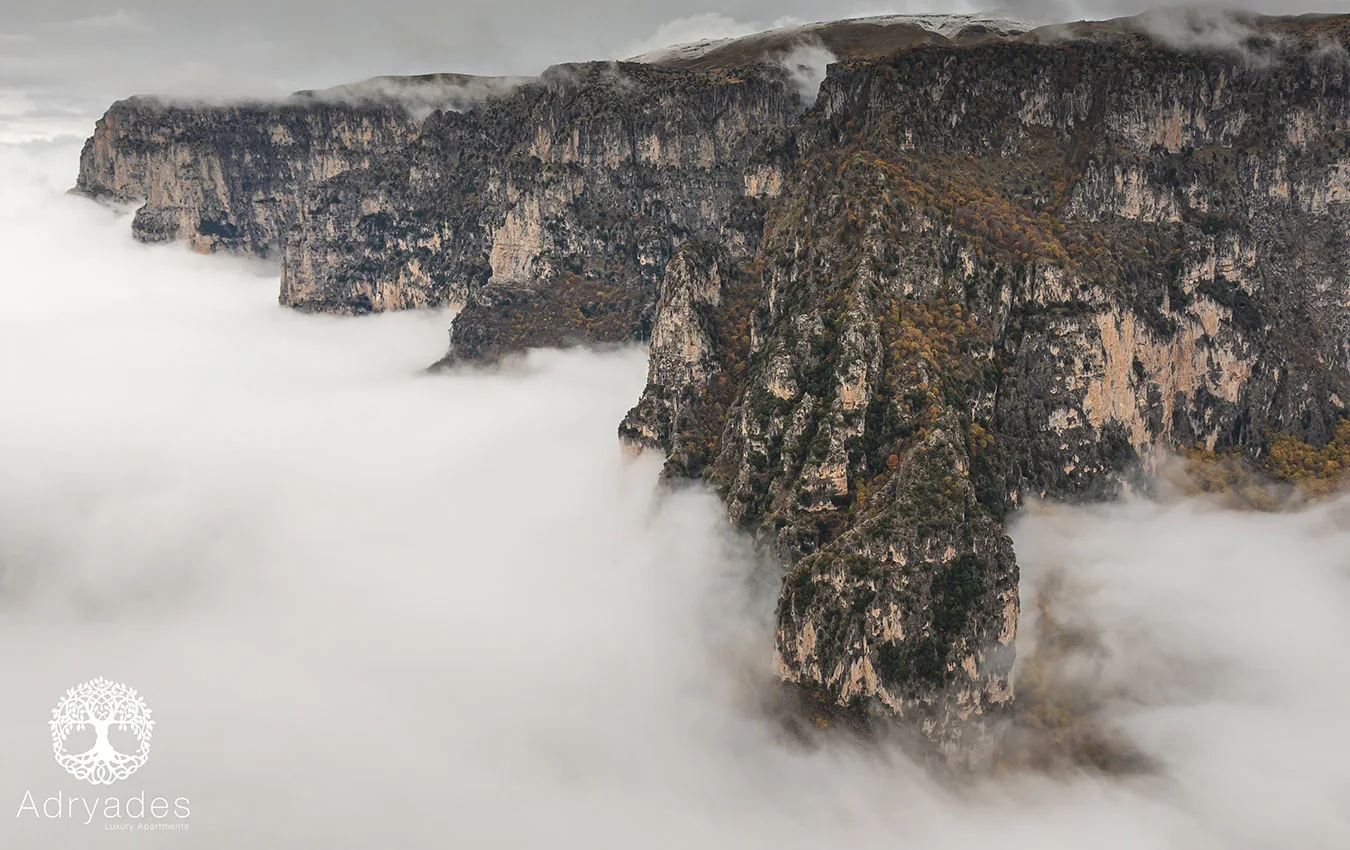 hiking in the Vikos-Aoos National Park